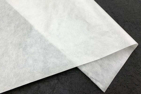 土佐　晒し雁皮紙ロール　厚口　1m単位カット売り