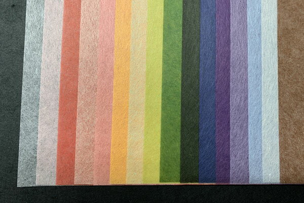 染色典具帖紙セット 16色