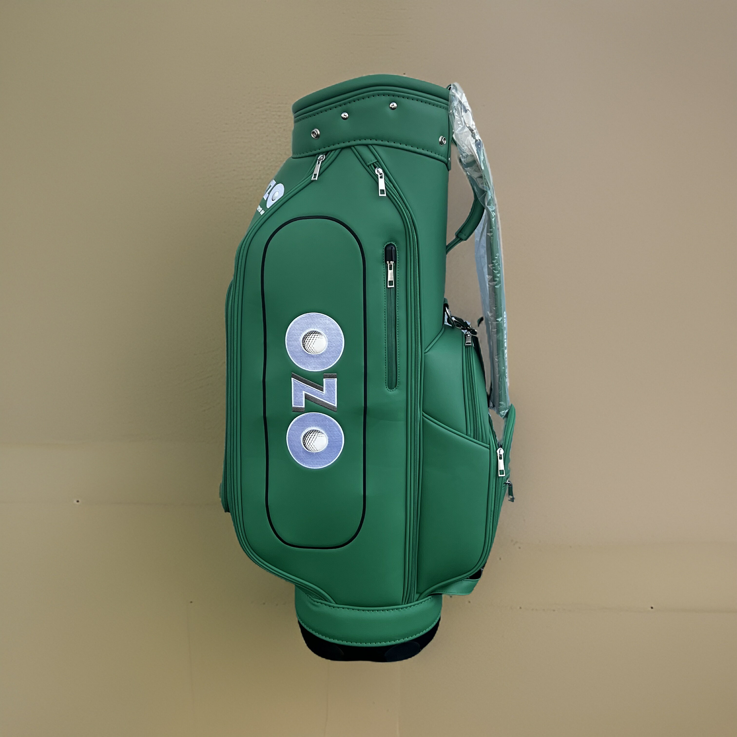 注目緑色OZZO 軽量ゴルフキャディバッグ グリーン バーサタイル エレガントゴルフキャディバッグ – プレイの必需品 高性能ゴルフキャディバッグ