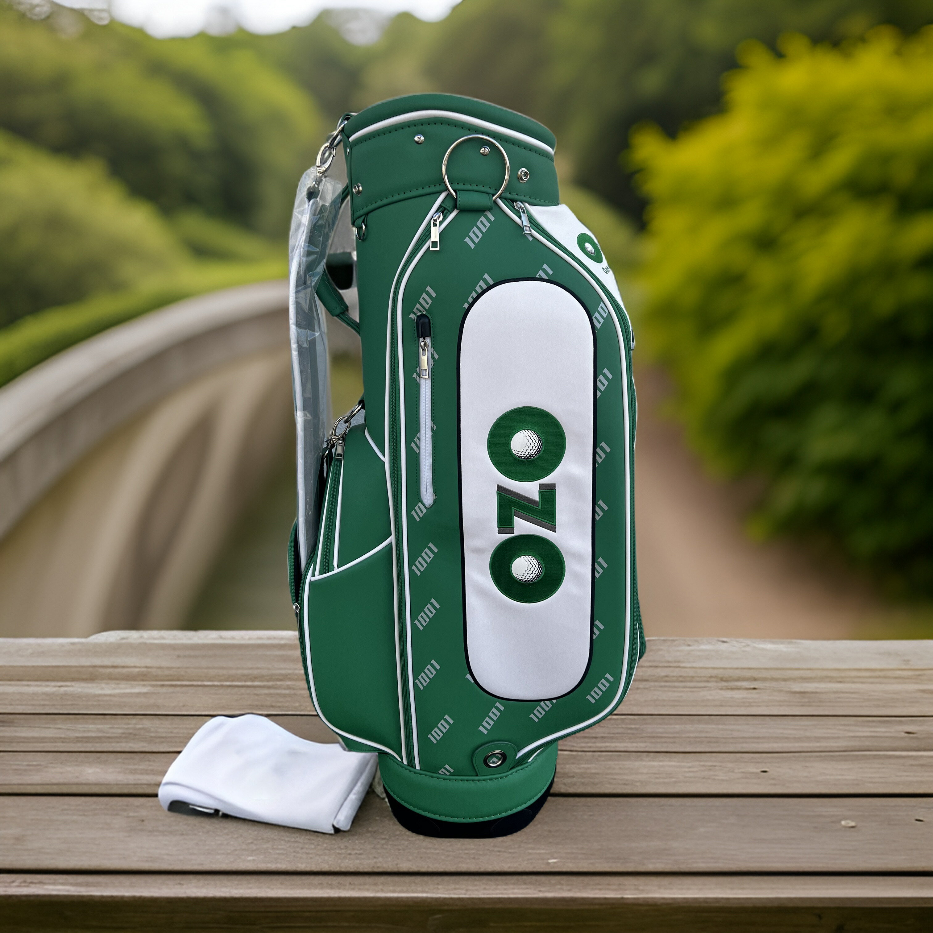 グリーン系OZZO 軽量ゴルフキャディバッグ 軽量ゴルフバック 多機能 デラックス キャディバッグ – 高機能&スタイリッシュデザイン