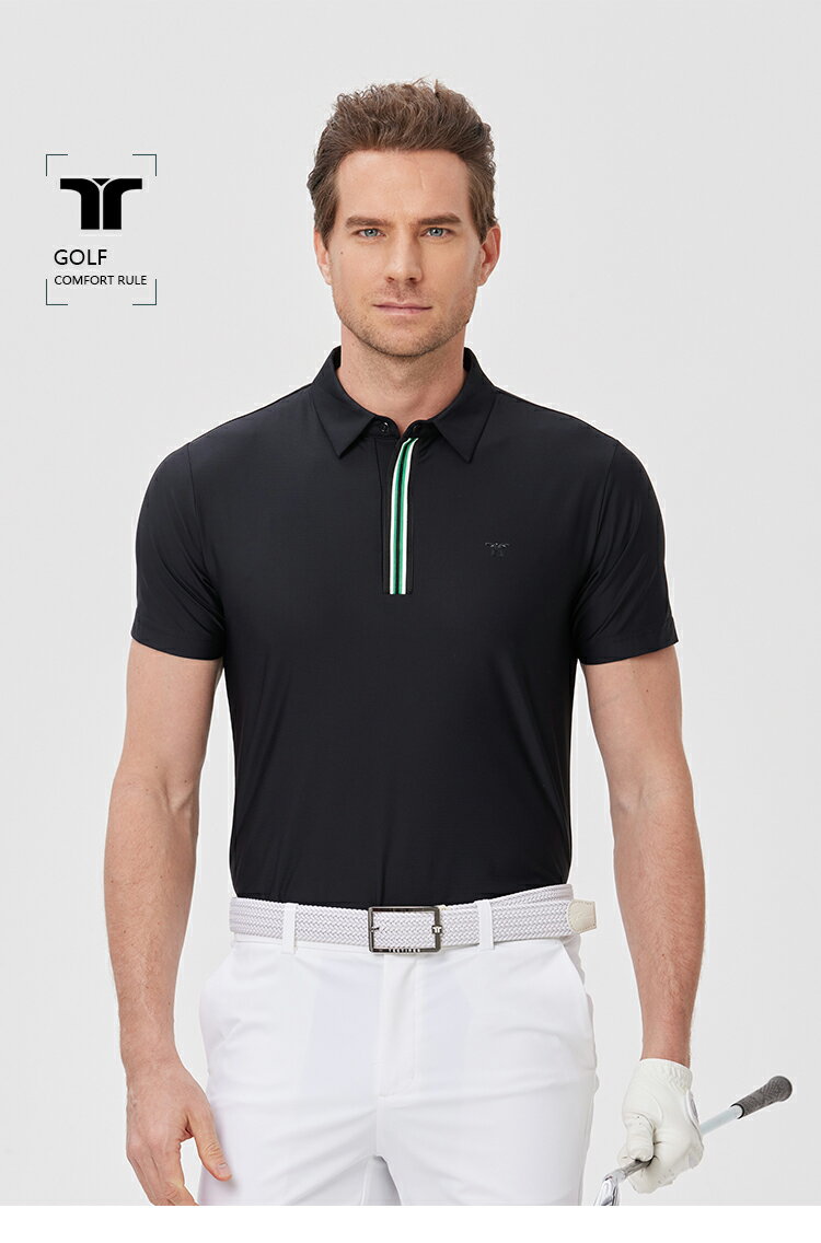 [ティータイムズ] ニューゴルフ 半袖Tシャツ アイスゴルフ メンズウェア トップス ゴルフウェア