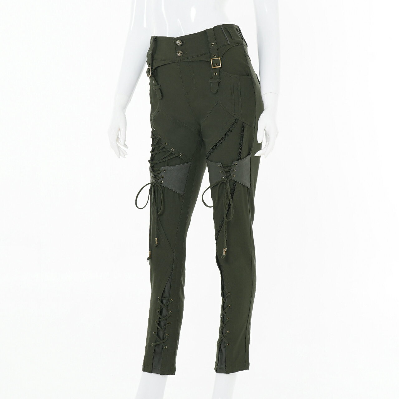 RoseFesta Pants 3616701n 緑色 ozzonjapan ozzoneste 薔薇 パンツ 和ゴス 和ゴスロリ 和ゴシックロリータ オッズオンジャパン