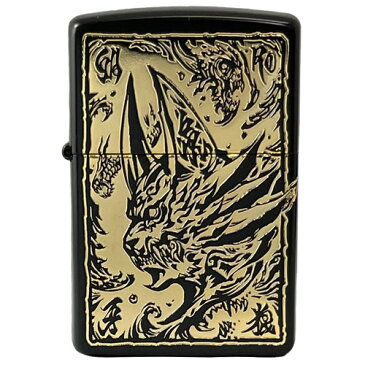 牙狼 GARO Zippo A柄 版画 ブラック グッズ ジッポ ライター ガロ