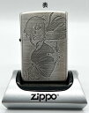 ブラックラグーン Zippo レヴィ レヴィ三面加工 Zippo 銀サテン古美 三面エッチング ジッポ ジッポライター ジッポー かっこいい 煙草