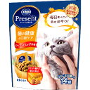 日本ペットコンボプレゼントキャット歯の健康と口臭ケアシーフードミックス42g 【レターパックプラスOK】猫おやつ 小分けおやつ