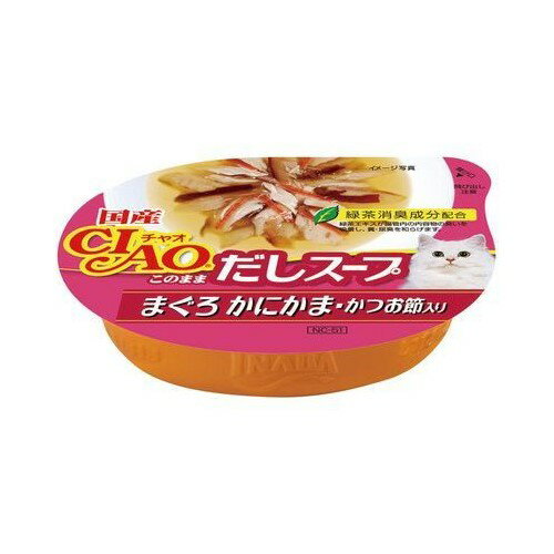 イナバ食品NC－51このままだしスープまぐろかにかまかつお節入り60g