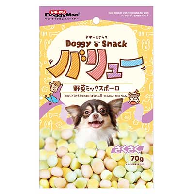 ドギーマンハヤシDSV野菜ミックスボーロ70g【レターパックプラスOK】