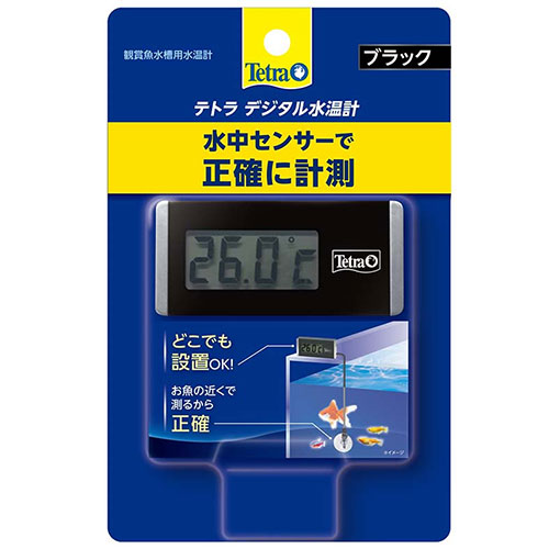 パッケージ等の変更について 予告なくパッケージ、原材料、生産国、色、形状、サイズ等の変更がある場合がございます。予めご了承ください。■観賞魚水槽用水温計■センサーコード長　約1m■付属品　●動作確認用ボタン電池（LR44）×2個●吸着盤（センサー固定用）