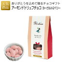 チョコレート ギフト おしゃれ｜サンクスボックス アーモンドトリュフチョコレート ヨーグルト＆ベリー｜アーモンド 職場 会社 退職 プチギフト 産休 お礼 挨拶 お菓子 かわいい 女性 ありがとう あす楽