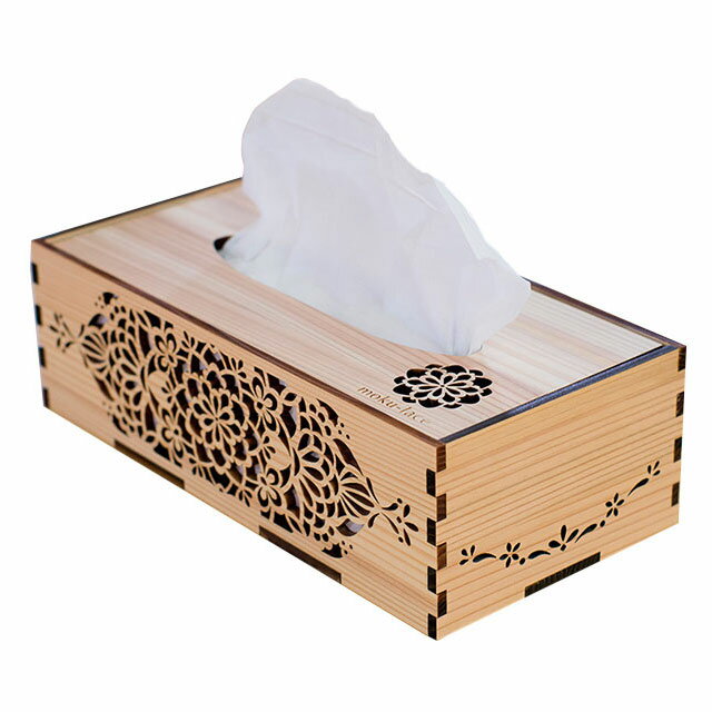ティッシュボックス 木製|もくレース ティッシュボックスケース|ティッシュケース おしゃれ 結婚 お祝い お返し 内祝い プレゼント 出産祝い ギフト 使える 雑貨 木製 天然木 かわいい 国産 インテリア