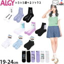 ALGY 靴下 アンクルソックス クルーソックス ショートソックス くるぶし 女の子 キッズ ジュニア レインボーリブ シースルー 縦ロゴ 配色 チェリー 子供用 小学生 水色 紫 黒 白 19cm 20cm 21cm 22cm 23cm 24cm アルジー alg-sox3