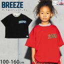【メーカー価格1,650円】☆選べる福袋2点1100円☆ BREEZE 半袖Tシャツ 裏毛 綿100% アーチロゴ 男の子 女の子 キッズ ジュニア 春夏秋 ト...