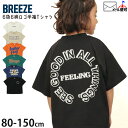 【メーカー価格990円】☆選べる福袋2点1100円☆ BREEZE 半袖Tシャツ ビッグシルエット ロゴ 6色6柄 男の子 女の子 キッズ 夏 綿100% トッ...
