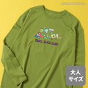 【53%OFF】【メーカー価格4290円】F.O.KIDS 長袖Tシャツ スポンジボブ キャラクター プリント 大人サイズ ジュニアサイズ ママ レディース メ...