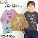 【メーカー価格2090円】☆選べる福袋2点1100円☆ 長袖Tシャツ 英字 男の子 女の子 キッズ ジュニア 春秋 綿100% ALPHA LABEL by O...