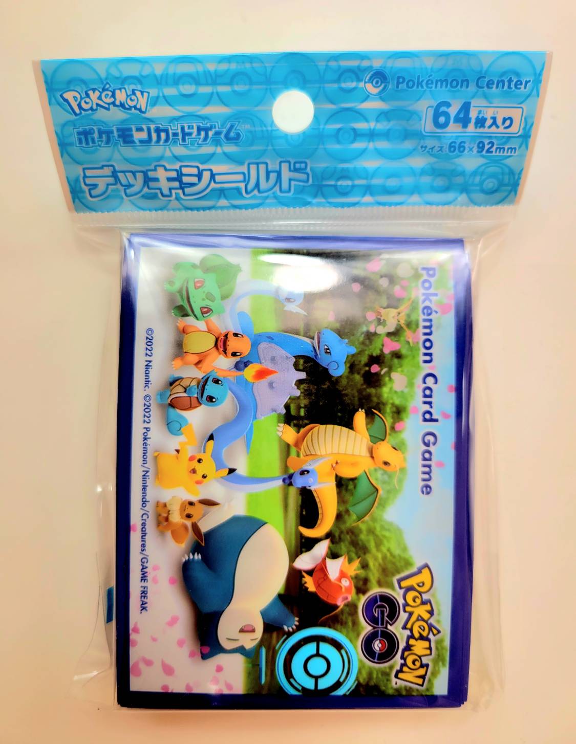 ポケモンセンターオリジナル ポケモンカードゲーム デッキシールド スリーブ Lets GO