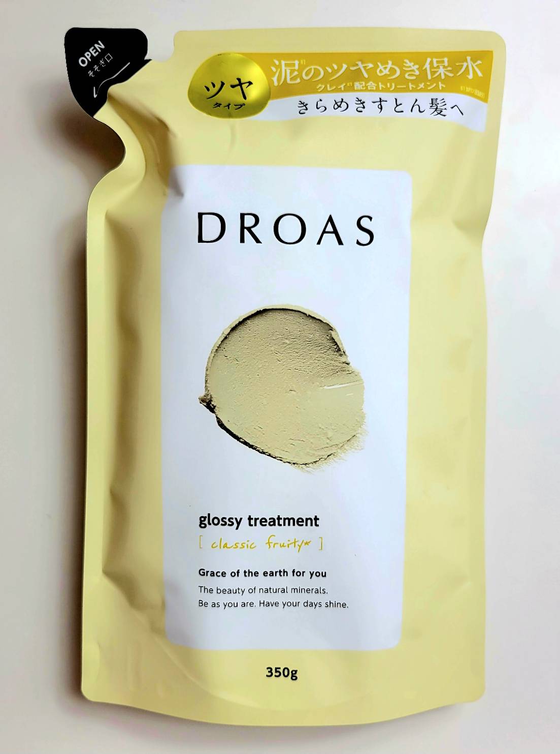 DROAS ドロアス グロッシートリートメント 【詰め替え】 350g クラシックフルーティの香り