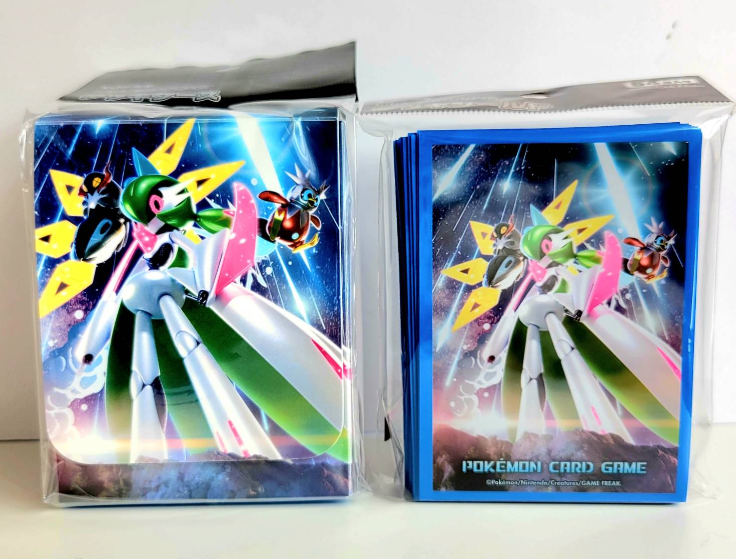 【セット品】TCG ポケモンカードゲーム デッキケース＆デッキシールド スリーブ 未来の一閃