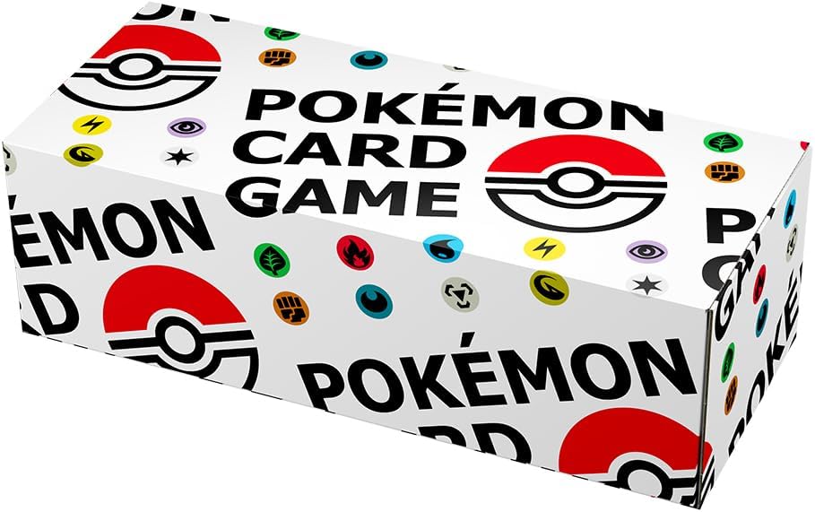 楽天市場】ポケモンカードゲーム ロングカードボックス ブラックの通販