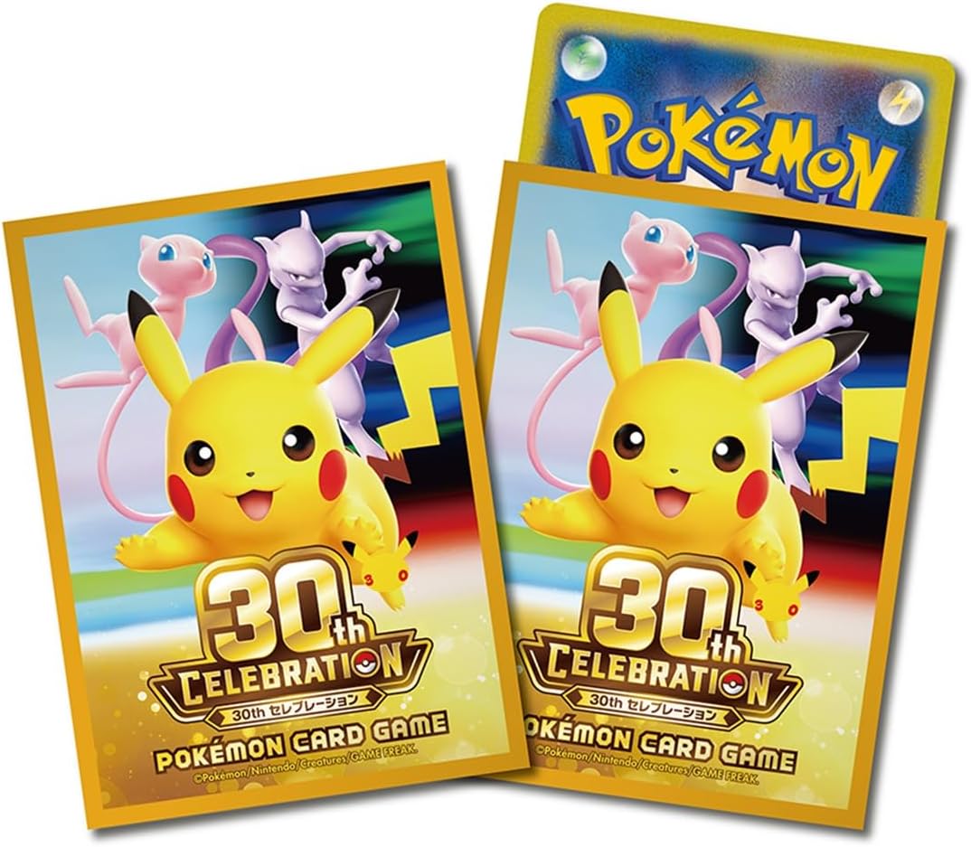 ポケモンカードゲーム デッキシールド プレミアム・グロス 30th CELEBRATIO｜予約 楽天¥1,150