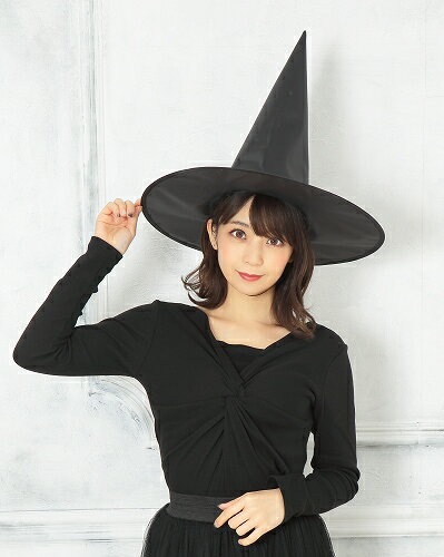 [ハロウィン コスプレ] アングルハットウィッチ （大人用魔女の帽子） [ハロウィン衣装 ハロウィーン コスチューム …