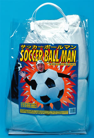 [イベント コスプレ] サッカーボールマン（帽子付） [着ぐるみ パーティーグッズ]【A-9002_994260】u89