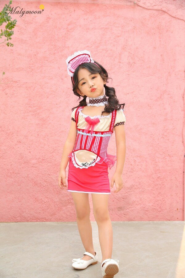 ! ¡Se está desafiando el precio más bajo!\ siempre y cuando esté en stock/[Halloween Kids] Retro Made 120cm [Disfraz de cosplay de Marie Moon para niños Evento de disfraces para niños Halloween] [_408900] — vista 2