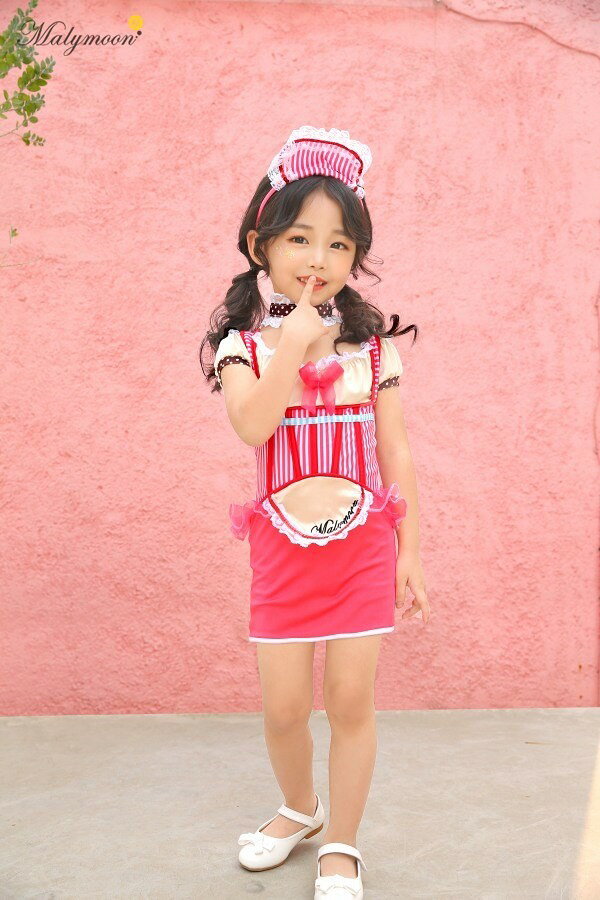 ! ¡Se está desafiando el precio más bajo!\ siempre y cuando esté en stock/[Halloween Kids] Retro Made 120cm [Disfraz de cosplay de Marie Moon para niños Evento de disfraces para niños Halloween] [_408900] — vista 3