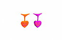 【15点までメール便も可能】 リアル涙(Heart Pumpkin) [かぼちゃ 目もと 涙 フェイスシール ボディシール アートシール ハロウィン イベント...