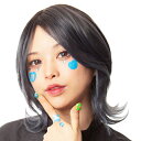 【20点までメール便も可能】 推しグリッター (ブルー) [推し活 シール BLUE 青色 涙 キラキラ フェイスシール アートシール メイク イベント SN...