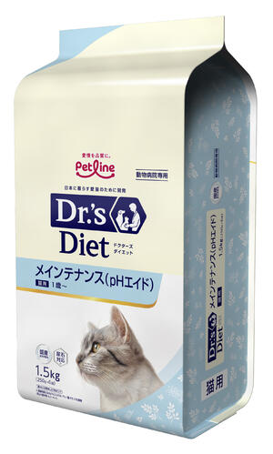 ドクターズダイエット 猫用 メインテナンス pHエイド 成猫用 1.5kg 250g 6 《日本全国送料無料》