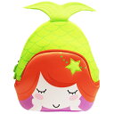 NOHOO ノーフー 子供用 リュック SMサイズ 人魚姫 グリーン ウェットスーツ 素材 キッズ かわいい 可愛い プレゼント ギフト(4)