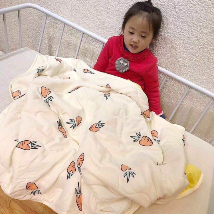掛け布団 夏用 子供用 110*150cm 丸洗い 涼しい 掛ふとん 軽量 冷感 ブランケット ...
