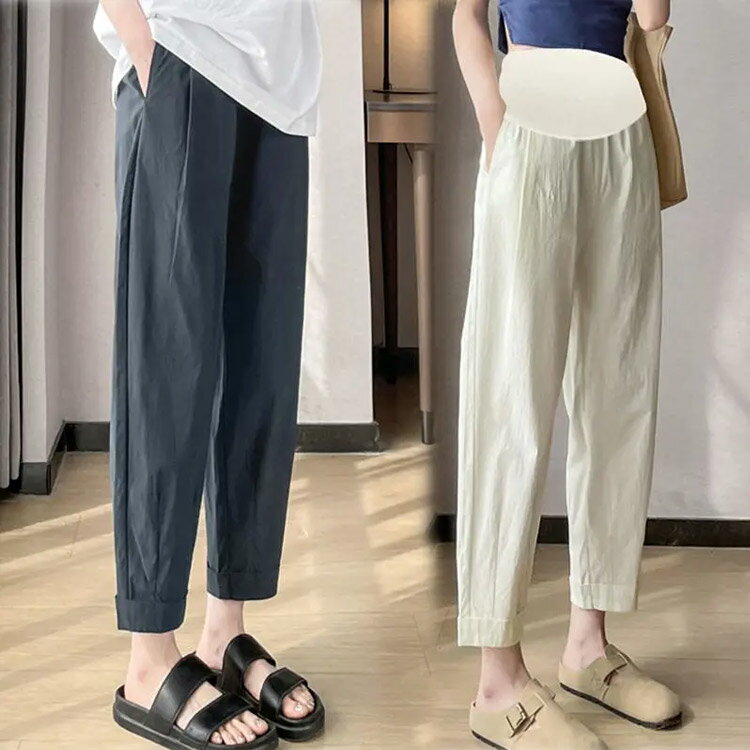 マタニティ テーパードパンツ マタニティパンツ 夏 マタニティウェア 春 レディー...