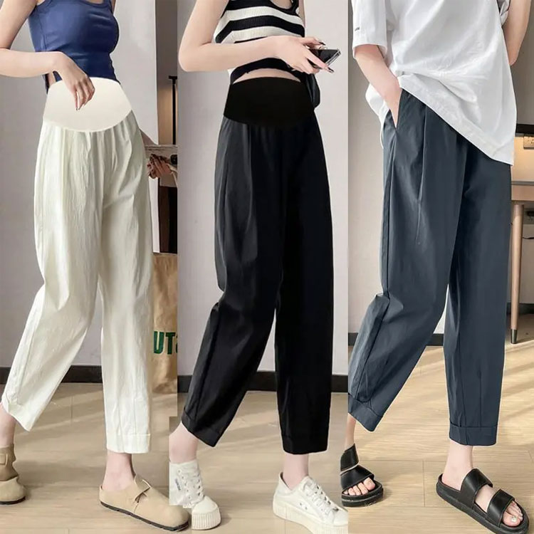 マタニティ テーパードパンツ マタニティパンツ 夏 マタニティウェア 春 レディー...