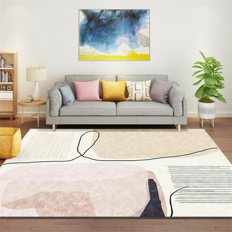 Patterned - 15スタイルジオメトリラグ 洗える60*90cm ラグマット 滑り止め付 西海岸 絨毯　マット ラグカーペット　ジオメトリ 北欧 カーペット おしゃれ　オールシーズン可 洗えるラグ　ラグ