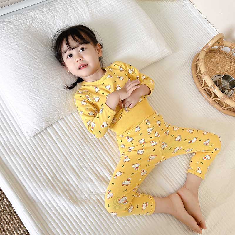 ベビーパジャマ 子ども 腹巻付き キルト ルームウェア 長袖 男の子 女の子男の子 ...