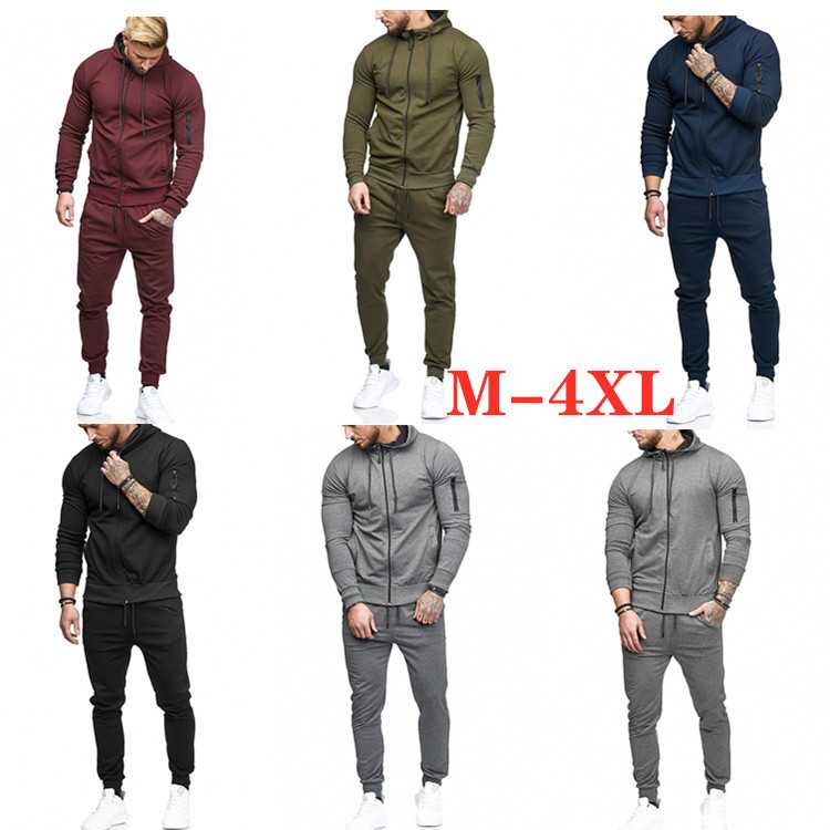 色 S-XL スポーツウェア メンズジャージセットジャージ パーカーセットアップ 上下セット スウェットセットアップ 長袖ルームウェア 部屋着 ライダース メンズファッショントレーニング ウォーキングウェア 2