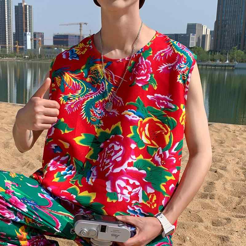 楽天市場】花柄 タンクトップ（メンズファッション）の通販