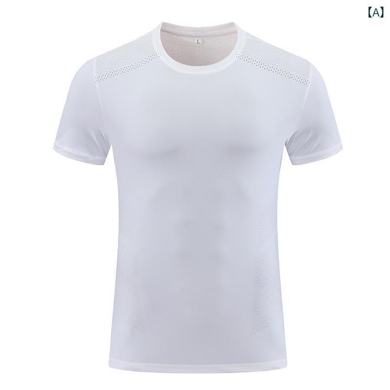 Tシャツ 男性用 ランニング トレーニングウェア 上下セット 吸湿速乾 スポーツウェ...