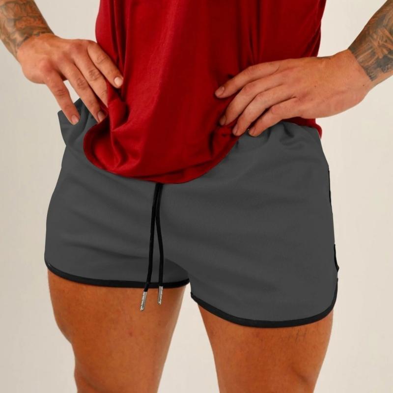 樂天商城 - パンツ メンズ トレーニング ハーフパンツ ランニング スポーツ 短パン 男性用 運動着 ルームウェア 部屋着 吸湿速乾 通気性 黒 ブラック グレー ホワイト