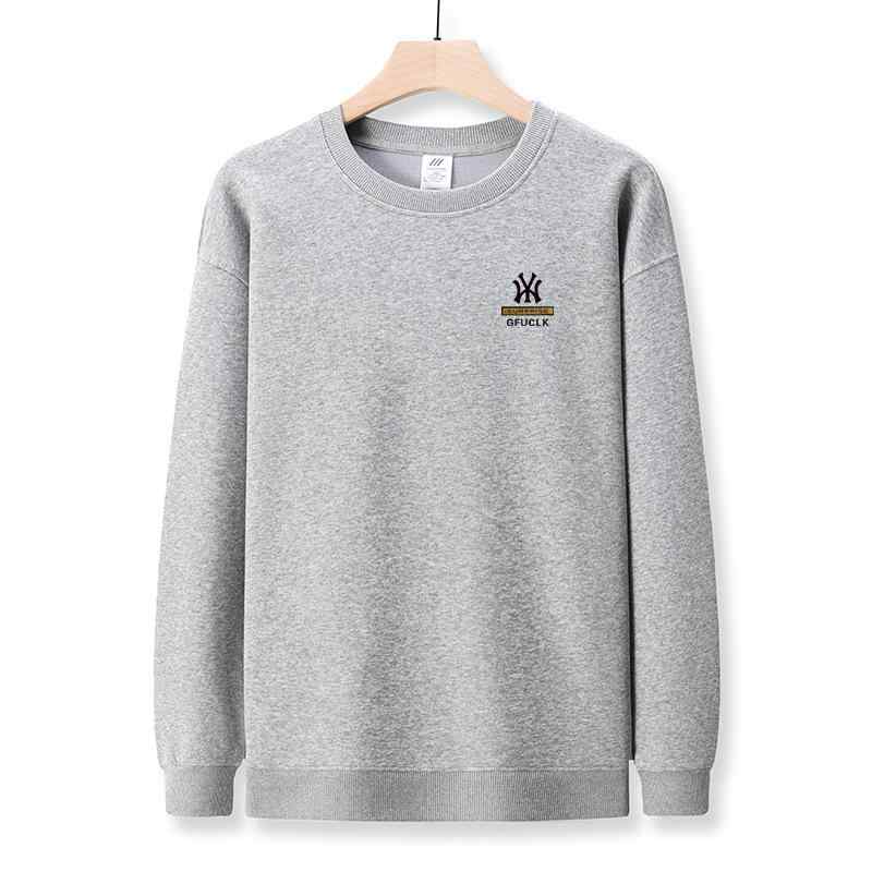 Other - Tシャツ メンズ 男性用 コットン 長袖 無地 カジュアル スタイリッシュ ルーズフィット 春秋 白 グレー 黒 茶色 ピンク系 青