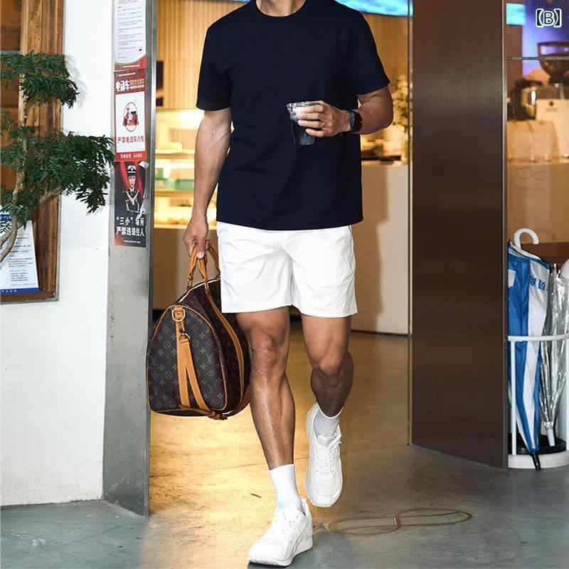 速乾性 ショートパンツ メンズ 夏用 涼しい クール 快適 アメリカン スポーツ カジ...