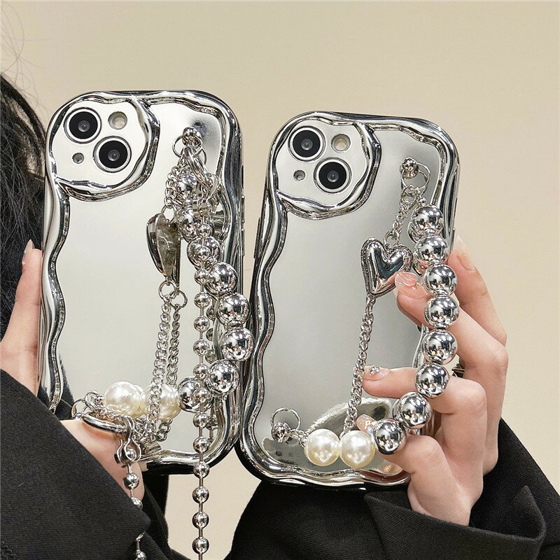 樂天商城 - 送料無料 iPhone17 ケース 互換品 ミラータイプ ハート heart カガミ ストラップホール付き 高級感 シンプル iPhoneX アイフォン11 12 iPhone 12promax XSMax Pro 14plus XR 13promax XS X 14Promax iPhoneXR 13Pro 16 15スマホケース カバー クリア 耐衝撃 楽天海外通販