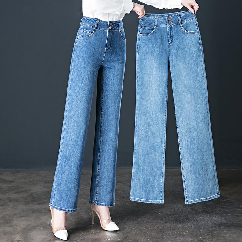 樂天商城 - 【送料無料】デニムパンツ ワイドパンツ ストレート ボトムス レディース パンツ ジーンズ デニム ハイウエスト 大きいサイズ ストリート かわいい 大人 カジュアル 春 夏 秋 冬 20代 30代 40代 50代 美脚 おしゃれ 美脚 ゆったり 上品 きれいめ 通勤 楽天海外通販