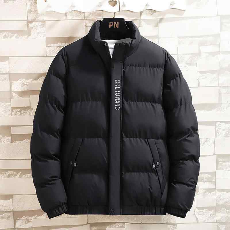 樂天商城 - メンズ ジャケット 冬用 中綿 防寒 立襟 アウター ジャンパー ブルゾン 男性用 紳士服 スタイリッシュ あったか 裏地ポリエステル 黒 グレー ブルー 大サイズ