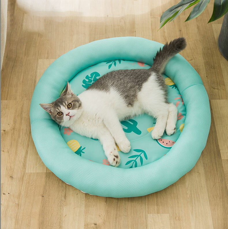送料無料 ペットクールベッド ペット 犬 猫 マット 冷却ベッド 夏ペット用品 涼感 ...