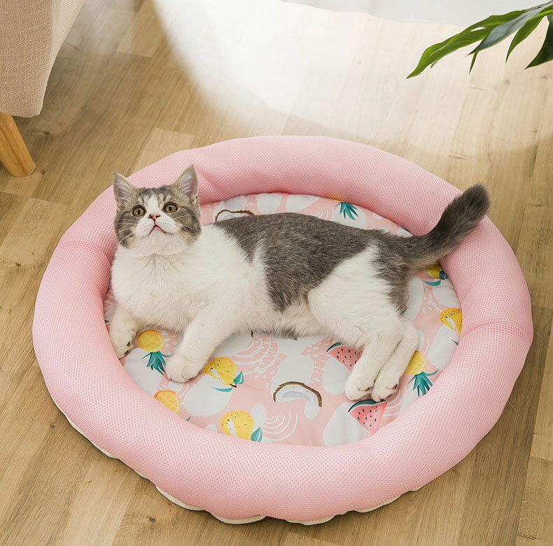 送料無料 ペットクールベッド ペット 犬 猫 マット 冷却ベッド 夏ペット用品 涼感 ...
