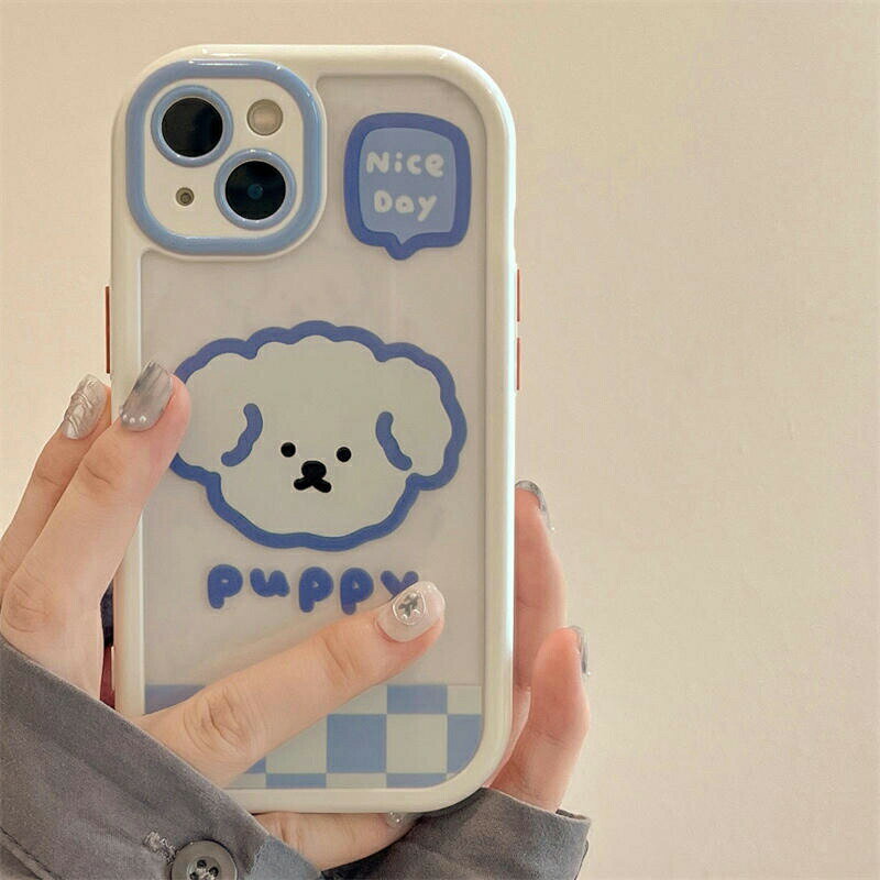 Rakuten - iphone14 ケース 互換品 韓国 ins 北欧 14pro 14promax iphone13 ケース 13pro 13promax 12 pro 12promax 11ProMax iPhoneXSMax 耐衝撃 春夏秋冬 紛失防止 プレゼント 犬 いぬ ホワイト ベージュ ブルー 楽天海外通販