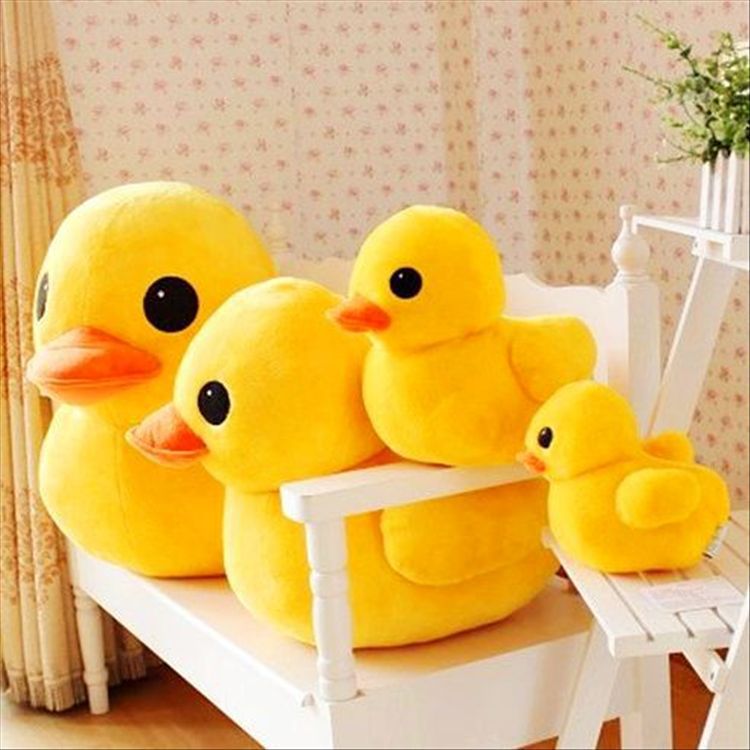 Bear - 【50cm】送料無料 ぬいぐるみ duck ダック アヒル 大きい イェロー 抱き枕 クッション インテリア 子供 おもちゃ 動物 可愛い 彼女に ふわふわで癒される 柔らか 心地いい プレゼント ギフト 楽天海外通販